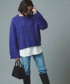 【ピエロ/Pierrot】のRASW モヘア混ワイドスリーブケーブルニット 人気、トレンドファッション・服の通販 founy(ファニー) ファッション Fashion レディースファッション WOMEN トップス・カットソー Tops/Tshirt ニット Knit Tops おすすめ Recommend ショート Short スリーブ Sleeve バランス Balance モヘア Mohair ワイド Wide thumbnail ブルー|ID: prp329100004207699 ipo3291000000029157633