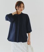 【ピエロ/Pierrot】のRASW ピンタックボリュームスリーブブラウス 人気、トレンドファッション・服の通販 founy(ファニー) ファッション Fashion レディースファッション WOMEN トップス・カットソー Tops/Tshirt シャツ/ブラウス Shirts/Blouses ボリュームスリーブ / フリル袖 Volume Sleeve とろみ Thickness カフス Cuffs ギャザー Gather シャーリング Shirring ロング Long エレガント 上品 Elegant thumbnail ダークネイビー|ID: prp329100004207707 ipo3291000000029157687