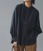 【ピエロ/Pierrot】のRASW ピンタックボリュームスリーブブラウス 人気、トレンドファッション・服の通販 founy(ファニー) ファッション Fashion レディースファッション WOMEN トップス・カットソー Tops/Tshirt シャツ/ブラウス Shirts/Blouses ボリュームスリーブ / フリル袖 Volume Sleeve とろみ Thickness カフス Cuffs ギャザー Gather シャーリング Shirring ロング Long エレガント 上品 Elegant thumbnail ダークネイビーB|ID: prp329100004207707 ipo3291000000029157690