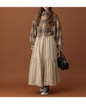 【サルーン/SALOON】のショート丈チェックシャツ 人気、トレンドファッション・服の通販 founy(ファニー) ファッション Fashion レディースファッション WOMEN トップス・カットソー Tops/Tshirt シャツ/ブラウス Shirts/Blouses ショート Short チェック Check 秋 Autumn/Fall |ID:prp329100004207731