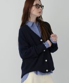 【サルーン/SALOON】のウールカシミヤカーデ 人気、トレンドファッション・服の通販 founy(ファニー) ファッション Fashion レディースファッション WOMEN おすすめ Recommend カシミヤ Cashmere カーディガン Cardigan フラット Flat ボトム Bottom ワイド Wide エレガント 上品 Elegant thumbnail ネイビー88|ID: prp329100004207733 ipo3291000000029158041