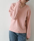 【ピエロ/Pierrot】のVネックウールライクニット 人気、トレンドファッション・服の通販 founy(ファニー) ファッション Fashion レディースファッション WOMEN トップス・カットソー Tops/Tshirt ニット Knit Tops Vネック V-Neck ベーシック Basic ボトム Bottom ルーズ Loose thumbnail ライトピンク|ID: prp329100004207750 ipo3291000000029533690