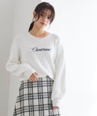 【ピエロ/Pierrot】の刺繍ロゴニット 人気、トレンドファッション・服の通販 founy(ファニー) ファッション Fashion レディースファッション WOMEN トップス・カットソー Tops/Tshirt ニット Knit Tops 畦 Ridge thumbnail オフホワイト|ID: prp329100004207864 ipo3291000000029159500