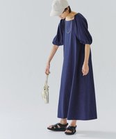 【ピエロ/Pierrot】のRASW ボリュームスリーブワンピース 人気、トレンドファッション・服の通販 founy(ファニー) ファッション Fashion レディースファッション WOMEN ワンピース Dress スクエア Square スリーブ Sleeve |ID:prp329100004207948