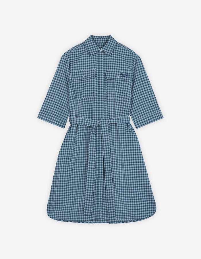 【メゾン キツネ/MAISON KITSUNE】のMAISON KITSUNE/DOUBLE POCKET DRESS インテリア・キッズ・メンズ・レディースファッション・服の通販 founy(ファニー) https://founy.com/ ファッション Fashion レディースファッション WOMEN ワンピース Dress ドレス Party Dresses 冬 Winter ギンガム Gingham ストレート Straight チェック Check フラップ Flap ポケット Pocket ミニスカート Mini Skirt ループ Loop 半袖 Short Sleeve A/W・秋冬 Aw・Autumn/Winter・Fw・Fall-Winter |ID: prp329100004207963 ipo3291000000030486000