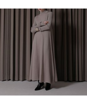 【ミエリインヴァリアント/MIELIINVARIANT】のSlim Flare Knit Dress 人気、トレンドファッション・服の通販 founy(ファニー) ファッション Fashion レディースファッション WOMEN トップス・カットソー Tops/Tshirt ニット Knit Tops ワンピース Dress ドレス Party Dresses おすすめ Recommend シンプル Simple スマート Smart ダブル Double ドレス Dress フレア Flare |ID:prp329100004207972