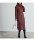 【ピエロ/Pierrot】の選べる2ネックリブニットワンピース 人気、トレンドファッション・服の通販 founy(ファニー) ファッション Fashion レディースファッション WOMEN ワンピース Dress ニットワンピース Knit Dresses シンプル Simple スリット Slit タートルネック Turtleneck ロング Long thumbnail バーガンディ|ID: prp329100004207996 ipo3291000000029160923