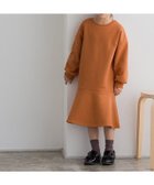 【ピエロ/Pierrot】のlulpini 裏起毛マーメイドワンピース 人気、トレンドファッション・服の通販 founy(ファニー) ファッション Fashion レディースファッション WOMEN ワンピース Dress スウェット Sweat スリーブ Sleeve トレンド Trend マーメイド Mermaid thumbnail オレンジ|ID: prp329100004208000 ipo3291000000029160951