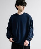 【ロッキーモンロー/Rocky Monroe】の日本製 セーターライク天竺 6.5オンス長袖Tシャツ ネイビー|ID: prp329100004208014 ipo3291000000029161046