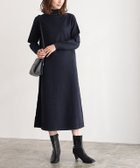 【ピエロ/Pierrot】のハイネックAラインニットワンピース 人気、トレンドファッション・服の通販 founy(ファニー) ファッション Fashion レディースファッション WOMEN ワンピース Dress ニットワンピース Knit Dresses ハイネック High Neck ミドル Middle ロング Long thumbnail ネイビー|ID: prp329100004208018 ipo3291000000029779051