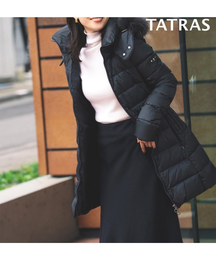 【デミルクス ビームス/Demi-Luxe BEAMS】の【期間限定+10%ポイントバック】TATRAS / SARMA ビリー ファー ダウンコート 24AW インテリア・キッズ・メンズ・レディースファッション・服の通販 founy(ファニー) https://founy.com/ ファッション Fashion レディースファッション WOMEN アウター Coat Outerwear コート Coats ダウン Down Coats And Jackets ジップ Zip タフタ Taffeta ダウン Down ポケット Pocket 防寒 Cold Protection マフラー Scarf 2024年 2024 ビジネス 仕事 通勤 Business 2024-2025秋冬・A/W Aw/Autumn/Winter/Fw/Fall/2024-2025 |ID: prp329100004208065 ipo3291000000030141549