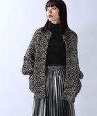 【ジーナシス/JEANASiS】のMIXヤーンオーバークルーカーディガン 人気、トレンドファッション・服の通販 founy(ファニー) ファッション Fashion レディースファッション WOMEN トップス・カットソー Tops/Tshirt カーディガン Cardigans おすすめ Recommend カーディガン Cardigan ショート Short ミックス Mix ヴィンテージ Vintage thumbnail ブラック系その他|ID: prp329100004208107 ipo3291000000029161781