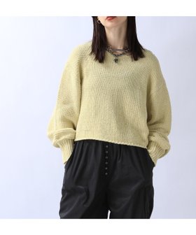 【ジーナシス/JEANASiS】のラメモールボリュームスリーブショートプルオーバー 人気、トレンドファッション・服の通販 founy(ファニー) ファッション Fashion レディースファッション WOMEN トップス・カットソー Tops/Tshirt プルオーバー Pullover ボリュームスリーブ / フリル袖 Volume Sleeve ショート Short スリーブ Sleeve トレンド Trend ボトム Bottom ミックス Mix |ID:prp329100004208113