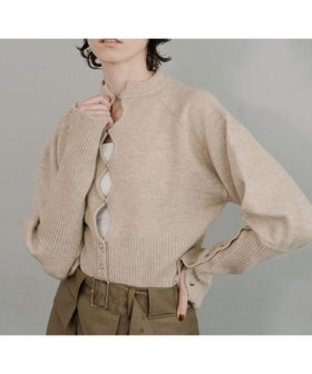 【エマリンバー/EMMA LIMBER】のMetal Button Cardigan 人気、トレンドファッション・服の通販 founy(ファニー) ファッション Fashion レディースファッション WOMEN トップス・カットソー Tops/Tshirt カーディガン Cardigans 再入荷 Restock/Back In Stock/Re Arrival |ID:prp329100004208116