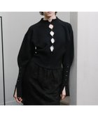 【エマリンバー/EMMA LIMBER】のMetal Button Cardigan 人気、トレンドファッション・服の通販 founy(ファニー) ファッション Fashion レディースファッション WOMEN トップス・カットソー Tops/Tshirt カーディガン Cardigans 再入荷 Restock/Back In Stock/Re Arrival thumbnail ブラック|ID: prp329100004208116 ipo3291000000029161862