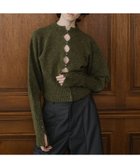 【エマリンバー/EMMA LIMBER】のMetal Button Cardigan 人気、トレンドファッション・服の通販 founy(ファニー) ファッション Fashion レディースファッション WOMEN トップス・カットソー Tops/Tshirt カーディガン Cardigans 再入荷 Restock/Back In Stock/Re Arrival thumbnail カーキ|ID: prp329100004208116 ipo3291000000029161864