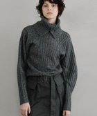 【エマリンバー/EMMA LIMBER】の2way Collor Knit チャコールグレー|ID: prp329100004208120 ipo3291000000029161882