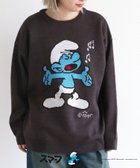 【セポ/cepo】の【SMURFS/スマーフ】ヴィンテージジャガードニット 人気、トレンドファッション・服の通販 founy(ファニー) ファッション Fashion レディースファッション WOMEN トップス・カットソー Tops/Tshirt ニット Knit Tops おすすめ Recommend アクリル Acrylic イラスト Illustration キャラクター Character グラフィック Graphic トレンド Trend ビッグ Big フロント Front ブルゾン Blouson ベスト Vest 人気 Popularity 冬 Winter 長袖 Long Sleeve thumbnail ブラック系1|ID: prp329100004208138 ipo3291000000029161994