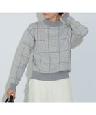 【ビームス ハート/BEAMS HEART】のハイネック チェックニット プルオーバー 24AW 人気、トレンドファッション・服の通販 founy(ファニー) ファッション Fashion レディースファッション WOMEN トップス・カットソー Tops/Tshirt ニット Knit Tops プルオーバー Pullover 2024年 2024 2024-2025秋冬・A/W Aw/Autumn/Winter/Fw/Fall/2024-2025 シンプル Simple ストレート Straight チェック Check ハイネック High Neck リラックス Relax thumbnail GREY|ID: prp329100004208220 ipo3291000000029162641