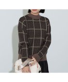 【ビームス ハート/BEAMS HEART】のハイネック チェックニット プルオーバー 24AW 人気、トレンドファッション・服の通販 founy(ファニー) ファッション Fashion レディースファッション WOMEN トップス・カットソー Tops/Tshirt ニット Knit Tops プルオーバー Pullover 2024年 2024 2024-2025秋冬・A/W Aw/Autumn/Winter/Fw/Fall/2024-2025 シンプル Simple ストレート Straight チェック Check ハイネック High Neck リラックス Relax thumbnail BEIGE|ID: prp329100004208220 ipo3291000000029162643