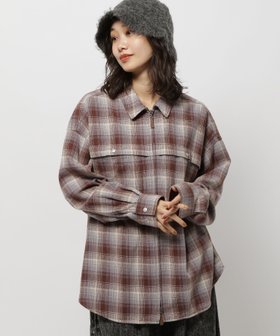 【ニコアンド/niko and】 バックフリンジ ZIPシャツ人気、トレンドファッション・服の通販 founy(ファニー) ファッション Fashion レディースファッション WOMEN トップス・カットソー Tops/Tshirt シャツ/ブラウス Shirts/Blouses バッグ Bag A/W・秋冬 Aw・Autumn/Winter・Fw・Fall-Winter おすすめ Recommend シンプル Simple チェック Check フリンジ Fringe フロント Front 定番 Standard 羽織 Haori |ID:prp329100004208224