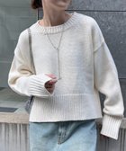 【チャオパニックティピー/CIAOPANIC TYPY】のバックスリットメランジカラーニット 人気、トレンドファッション・服の通販 founy(ファニー) ファッション Fashion レディースファッション WOMEN トップス・カットソー Tops/Tshirt ニット Knit Tops カーディガン Cardigan シンプル Simple スリット Slit タイトスカート Tight Skirt デニム Denim 定番 Standard ボトム Bottom メランジ Melange ロング Long ワイド Wide おすすめ Recommend thumbnail オフホワイト|ID: prp329100004208225 ipo3291000000029162732