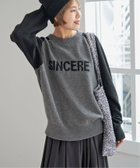 【スピック&スパン/Spick & Span】のラグランロゴニットプルオーバー 人気、トレンドファッション・服の通販 founy(ファニー) ファッション Fashion レディースファッション WOMEN トップス・カットソー Tops/Tshirt ニット Knit Tops プルオーバー Pullover インナー Inner カットソー Cut And Sew トレンド Trend thumbnail グレーベース|ID: prp329100004208234 ipo3291000000029162846