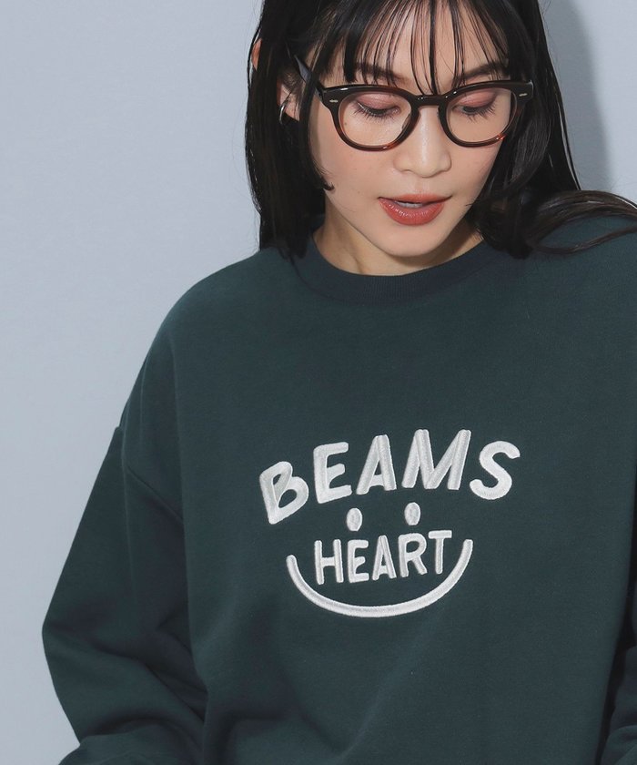 【ビームス ハート/BEAMS HEART】のスマイルエンブレム クルースウェット 24AW インテリア・キッズ・メンズ・レディースファッション・服の通販 founy(ファニー) https://founy.com/ ファッション Fashion レディースファッション WOMEN トップス・カットソー Tops/Tshirt パーカ Sweats スウェット Sweat ショルダー Shoulder シンプル Simple ジャケット Jacket ストレート Straight デニム Denim ドロップ Drop バランス Balance フロント Front ベスト Vest ロング Long 冬 Winter A/W・秋冬 Aw・Autumn/Winter・Fw・Fall-Winter お家時間・ステイホーム Home Time/Stay Home 2024年 2024 2024春夏・S/S Ss,Spring/Summer,2024 旅行 Travel 2024-2025秋冬・A/W Aw/Autumn/Winter/Fw/Fall/2024-2025 |ID: prp329100004208235 ipo3291000000029419012