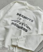 【コーエン/COEN】のPEANUTS(ピーナッツ)*coen ピグメント裏毛スウェット OFF WHITE|ID: prp329100004208275 ipo3291000000029485858