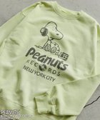 【コーエン/COEN】のPEANUTS(ピーナッツ)*coen ピグメント裏毛スウェット LIME|ID: prp329100004208275 ipo3291000000029485861