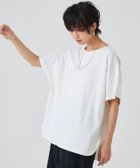 【ピエロ/Pierrot】のRASW コーマコットンオーバーTシャツ オフホワイト|ID: prp329100004208299 ipo3291000000029164942