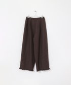 【ラート/LAATO】のwool easy frill pants 人気、トレンドファッション・服の通販 founy(ファニー) ファッション Fashion レディースファッション WOMEN パンツ Pants 2024年 2024 2024-2025秋冬・A/W Aw/Autumn/Winter/Fw/Fall/2024-2025 A/W・秋冬 Aw・Autumn/Winter・Fw・Fall-Winter 冬 Winter なめらか Smooth センター Center トレンド Trend フリル Frills フロント Front リラックス Relax thumbnail チョコレート|ID: prp329100004208384 ipo3291000000029165398