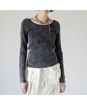 【プランク プロジェクト/PRANK PROJECT】のディープUネックリブトップ / Deep U Neck Rib Top 人気、トレンドファッション・服の通販 founy(ファニー) ファッション Fashion レディースファッション WOMEN ワンピース Dress インナー Inner ケミカル Chemical コルセット Corset ジャケット Jacket デニム Denim バランス Balance フロント Front ワイド Wide 冬 Winter |ID:prp329100004208385