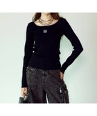 【プランク プロジェクト/PRANK PROJECT】のディープUネックリブトップ / Deep U Neck Rib Top 人気、トレンドファッション・服の通販 founy(ファニー) ファッション Fashion レディースファッション WOMEN ワンピース Dress インナー Inner ケミカル Chemical コルセット Corset ジャケット Jacket デニム Denim バランス Balance フロント Front ワイド Wide 冬 Winter thumbnail BLK|ID: prp329100004208385 ipo3291000000029165400