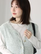 【テチチ/Te chichi】の前後2WAYラメテレコトップス 人気、トレンドファッション・服の通販 founy(ファニー) ファッション Fashion レディースファッション WOMEN トップス・カットソー Tops/Tshirt おすすめ Recommend インナー Inner シンプル Simple エレガント 上品 Elegant thumbnail オフホワイト|ID: prp329100004208426 ipo3291000000029165696