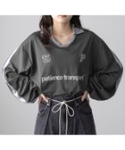 【レイジブルー/RAGEBLUE】の【WOMENS】サイドライン/ユニフォームデザイン長袖ゲームシャツ 人気、トレンドファッション・服の通販 founy(ファニー) ファッション Fashion レディースファッション WOMEN トップス・カットソー Tops/Tshirt シャツ/ブラウス Shirts/Blouses インナー Inner カーゴパンツ Cargo Pants 今季 This Season サッカー Soccer ショルダー Shoulder スラックス Slacks デニム Denim トレンド Trend ドロップ Drop 人気 Popularity 長袖 Long Sleeve フロント Front プリント Print プリーツ Pleats ベーシック Basic リラックス Relax ルーズ Loose ワイド Wide おすすめ Recommend thumbnail グレー52|ID: prp329100004208435 ipo3291000000029165768