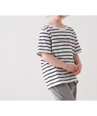 【ピエロ/Pierrot】のlulpini コットンロゴTシャツ 人気、トレンドファッション・服の通販 founy(ファニー) ファッション Fashion レディースファッション WOMEN トップス・カットソー Tops/Tshirt シャツ/ブラウス Shirts/Blouses ロング / Tシャツ T-Shirts thumbnail B/オフホワイト×ブラック|ID: prp329100004208458 ipo3291000000029166149