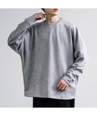 【ロッキーモンロー/Rocky Monroe】のオーバーサイズフェイクスウェードドルマンロンT 人気、トレンドファッション・服の通販 founy(ファニー) ファッション Fashion レディースファッション WOMEN トップス・カットソー Tops/Tshirt ロング / Tシャツ T-Shirts インナー Inner ストレッチ Stretch トレンド Trend ハイネック High Neck フェイクスエード Faux Suede メンズ Mens リラックス Relax ルーズ Loose おすすめ Recommend エレガント 上品 Elegant thumbnail 03.グレー|ID: prp329100004208462 ipo3291000000029166179