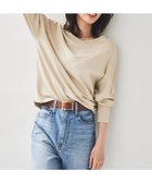 【アンタイトル/UNTITLED】のレーヨンナイロンストレッチニット 人気、トレンドファッション・服の通販 founy(ファニー) ファッション Fashion レディースファッション WOMEN トップス・カットソー Tops/Tshirt ニット Knit Tops ストレッチ Stretch フォルム Form ラウンド Round thumbnail グレージュ|ID: prp329100004209386 ipo3291000000029184540