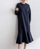 【ピエロ/Pierrot】の裏起毛マーメイドワンピース 人気、トレンドファッション・服の通販 founy(ファニー) ファッション Fashion レディースファッション WOMEN ワンピース Dress スウェット Sweat トレンド Trend マーメイド Mermaid thumbnail ネイビー|ID: prp329100004209425 ipo3291000000029184803