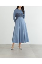 【ジルスチュアート/JILL STUART】のレースドッキングニットドレス 人気、トレンドファッション・服の通販 founy(ファニー) ファッション Fashion レディースファッション WOMEN トップス・カットソー Tops/Tshirt ニット Knit Tops ワンピース Dress ドレス Party Dresses ドッキング Docking レース Race thumbnail ブルー|ID: prp329100004209443 ipo3291000000029481088