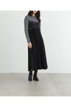 【ジルスチュアート/JILL STUART】のレースドッキングニットドレス 人気、トレンドファッション・服の通販 founy(ファニー) ファッション Fashion レディースファッション WOMEN トップス・カットソー Tops/Tshirt ニット Knit Tops ワンピース Dress ドレス Party Dresses ドッキング Docking レース Race thumbnail グレー|ID: prp329100004209443 ipo3291000000029481089