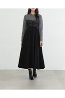 【ジルスチュアート/JILL STUART】のレースドッキングニットドレス 人気、トレンドファッション・服の通販 founy(ファニー) ファッション Fashion レディースファッション WOMEN トップス・カットソー Tops/Tshirt ニット Knit Tops ワンピース Dress ドレス Party Dresses ドッキング Docking レース Race |ID:prp329100004209443