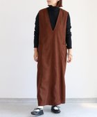 【セポ/cepo】のバックベルトジャンパースカート 人気、トレンドファッション・服の通販 founy(ファニー) ファッション Fashion レディースファッション WOMEN スカート Skirt バッグ Bag ベルト Belts A/W・秋冬 Aw・Autumn/Winter・Fw・Fall-Winter インナー Inner ツイル Twill ロング Long 冬 Winter thumbnail ブラウン|ID: prp329100004209452 ipo3291000000029352156