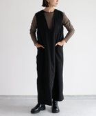 【セポ/cepo】のバックベルトジャンパースカート 人気、トレンドファッション・服の通販 founy(ファニー) ファッション Fashion レディースファッション WOMEN スカート Skirt バッグ Bag ベルト Belts A/W・秋冬 Aw・Autumn/Winter・Fw・Fall-Winter インナー Inner ツイル Twill ロング Long 冬 Winter thumbnail ブラック|ID: prp329100004209452 ipo3291000000029352163