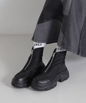 【アヴィレックス/AVIREX】の《直営店限定》FRONT ZIP BOOTS/フロントジップブーツ 人気、トレンドファッション・服の通販 founy(ファニー) ファッション Fashion レディースファッション WOMEN 2024年 2024 2024-2025秋冬・A/W Aw/Autumn/Winter/Fw/Fall/2024-2025 A/W・秋冬 Aw・Autumn/Winter・Fw・Fall-Winter おすすめ Recommend ジップ Zip ミリタリー Military |ID:prp329100004209638