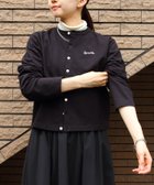 【その他のブランド/Other】のGYMPHLEX/SHORT CREW NECK CARDIGAN C0367 人気、トレンドファッション・服の通販 founy(ファニー) ファッション Fashion レディースファッション WOMEN トップス・カットソー Tops/Tshirt カーディガン Cardigans カーディガン Cardigan シンプル Simple タートルネック Turtleneck thumbnail BLACK|ID: prp329100004209641 ipo3291000000029187232