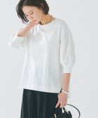 【ピエロ/Pierrot】のRASW GIZAボリュームスリーブTシャツ 人気、トレンドファッション・服の通販 founy(ファニー) ファッション Fashion レディースファッション WOMEN トップス・カットソー Tops/Tshirt シャツ/ブラウス Shirts/Blouses ロング / Tシャツ T-Shirts ボリュームスリーブ / フリル袖 Volume Sleeve なめらか Smooth カフス Cuffs コンパクト Compact シンプル Simple スリット Slit スリーブ Sleeve バランス Balance 抗菌 Antibacterial thumbnail オフホワイト|ID: prp329100004209663 ipo3291000000029187580