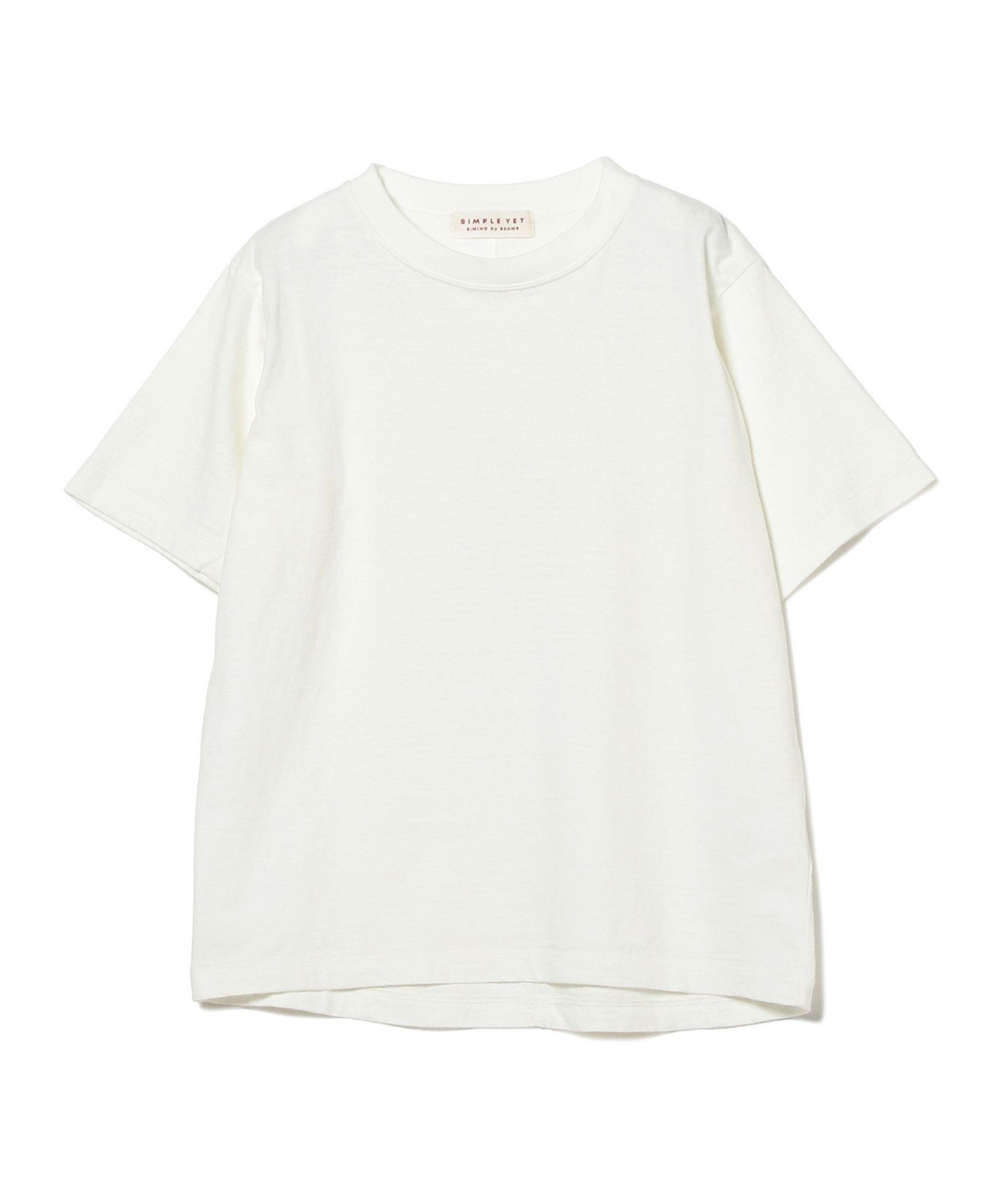 【その他のブランド/Other】のSIMPLE YET リサイクルコットン ハーフスリーブ Tシャツ 人気、トレンドファッション・服の通販 founy(ファニー) 　ファッション　Fashion　レディースファッション　WOMEN　トップス・カットソー　Tops/Tshirt　シャツ/ブラウス　Shirts/Blouses　ロング / Tシャツ　T-Shirts　シンプル　Simple　スリーブ　Sleeve　ハーフ　Half　ベーシック　Basic　ラウンド　Round　日本製　Made In Japan　 other-1|ID: prp329100004209801 ipo3291000000029188630