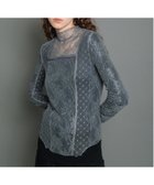 【アウラアイラ/AULA AILA】のLACE HIGH NECK TOPS GRAY|ID: prp329100004209879 ipo3291000000029189792